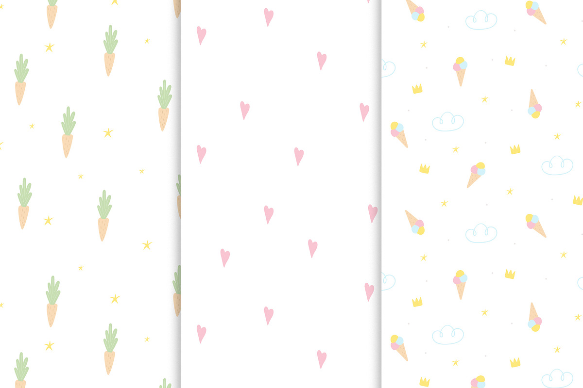 Cute baby animals collection., a Background Graphic by Irene_Boiko_ART (Photo 8 of 10)
