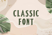 Kenzoe, a Serif Font by Fourteen Letter (Thumbnail 3 of 9)