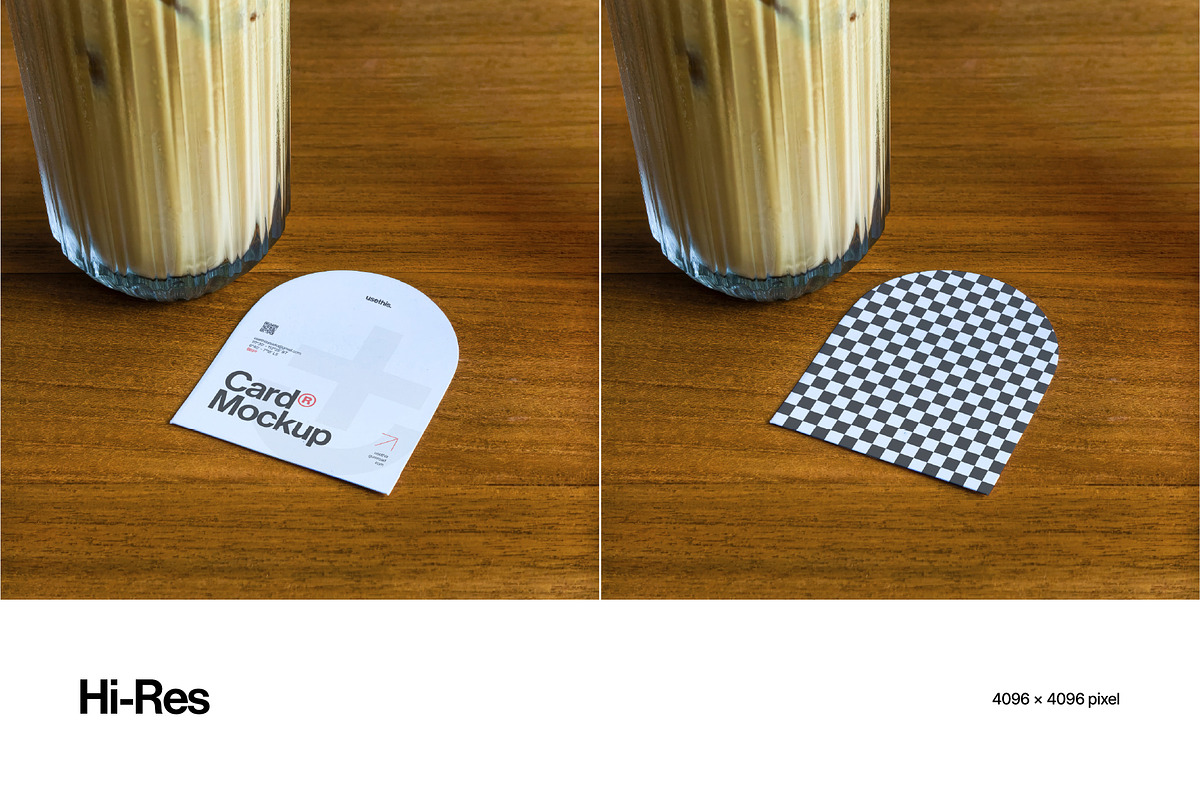 Cafenook Arch Card Mockup Bundle, a Merchandise Mockup by Usethis Mockup (Photo 4 of 8)