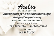 Acelia Font Script, a Script Font by Ahmad Pkp Studio (Thumbnail 4 of 5)
