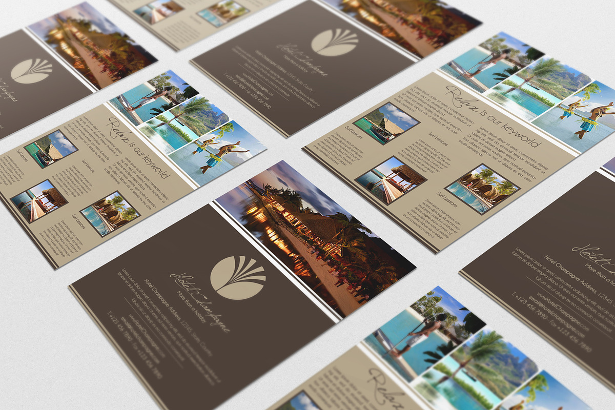 3 Modern Flyers Templates, a Flyer Template by Andre28 (Photo 3 of 4)
