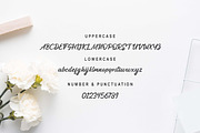 Kantan Font, a Script Font by Zelda Graphic (Thumbnail 6 of 7)