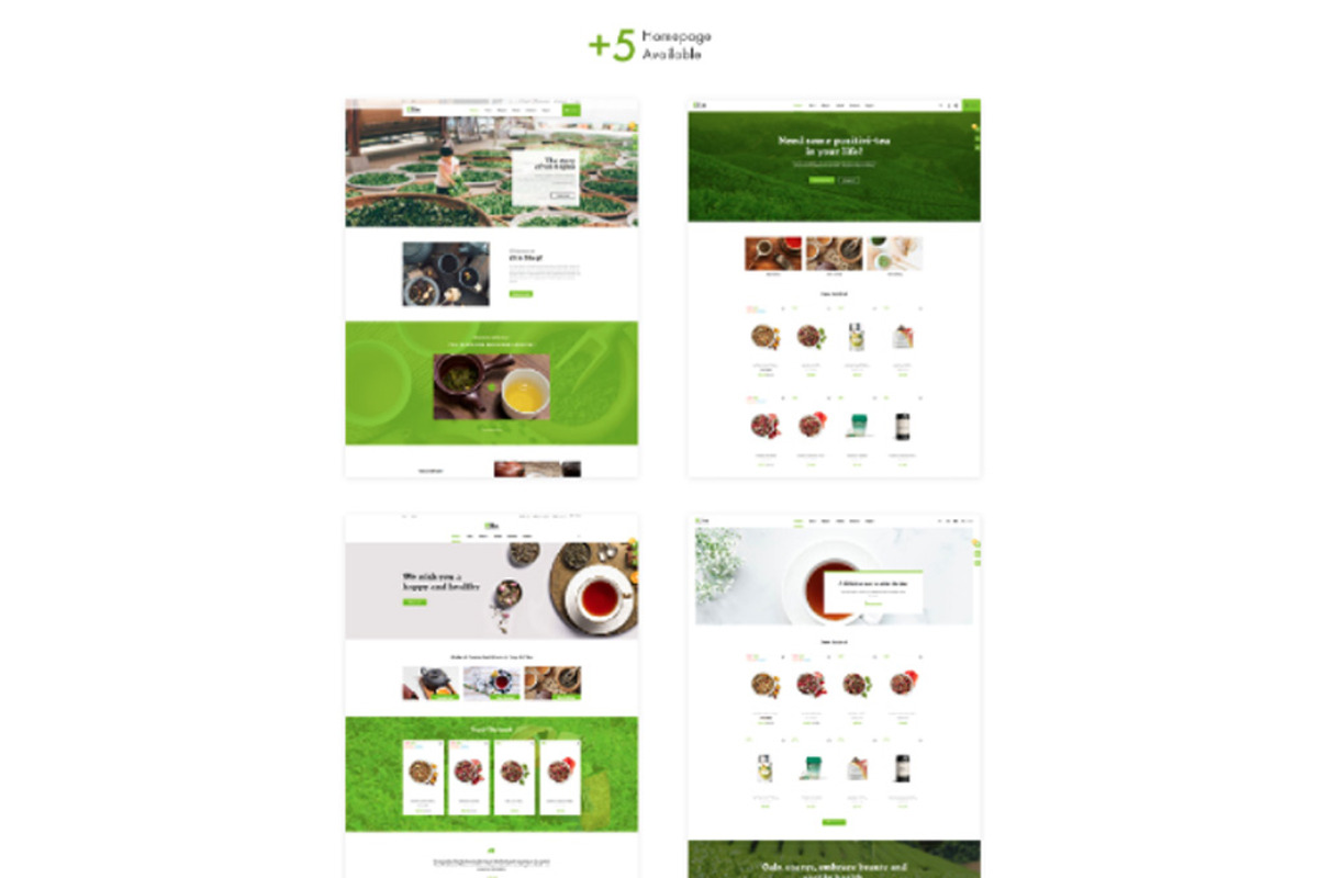 Leo Zlin - Tea Shop, a Bootstrap Template by LeoTheme (Photo 2 of 8)