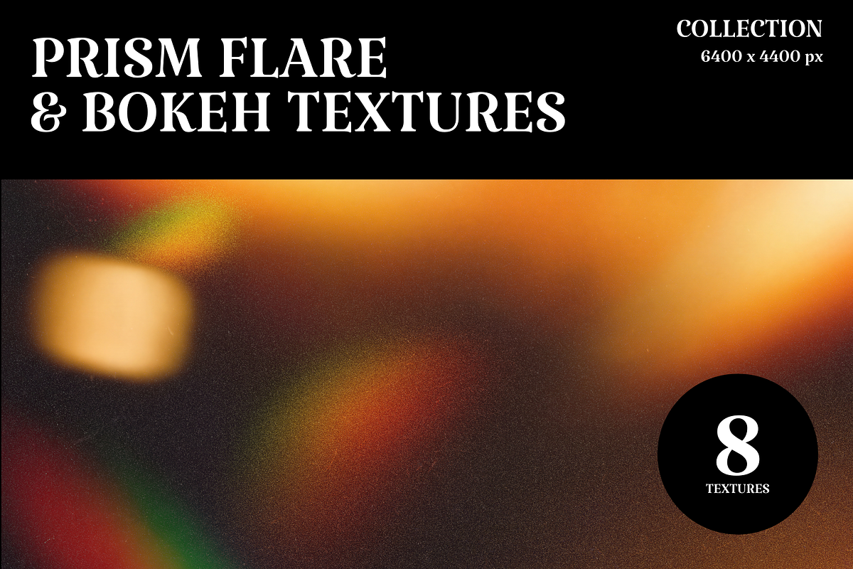 Prism Flare & Bokeh Textures, a Texture Graphic by PopotLane (Photo 1 of 6)