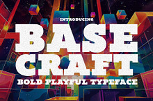 Base Craft - Bold & Playful Typeface
