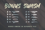 SALE! BLACK BRUNO // Brush Font, a Blackletter Font by Subectype Studio (Thumbnail 11 of 11)