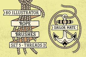 Sailor Mate's Rope Brushes V