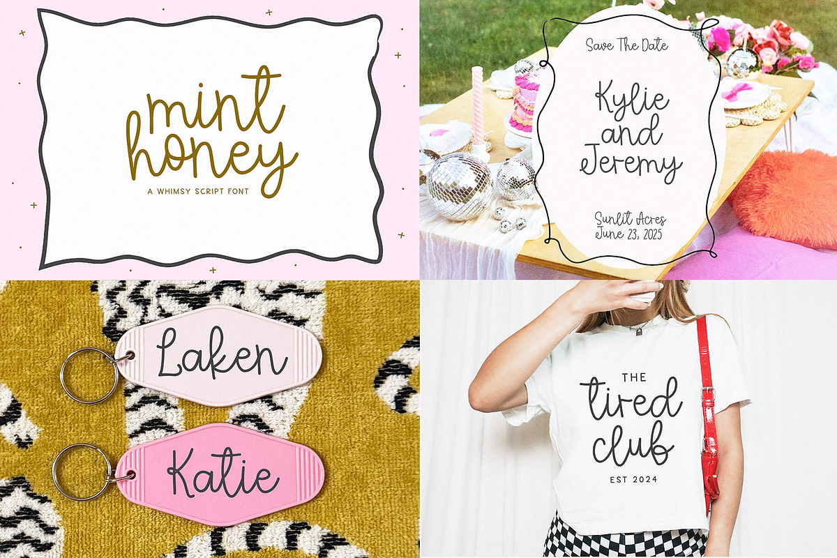 Cute & Trendy Font Bundle | Vol 2, a Handwritten Font by KA Designs (Photo 9 of 15)