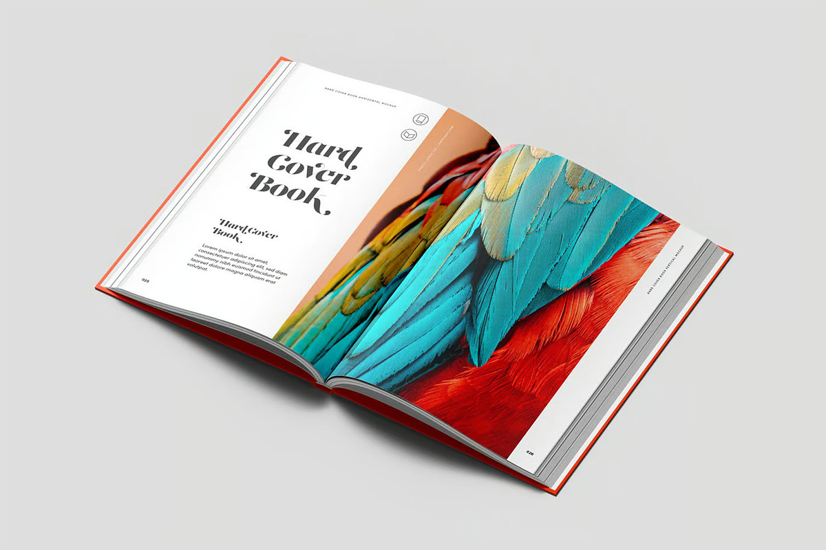 Hard Cover Vertical Book Mock-up, an Advertising Mockup by zippypixelstudio (Photo 13 of 14)