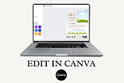 1 Page Media Kit Canva Template, a Social Media Template by Daily Creative (Thumbnail 4 of 5)