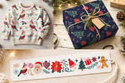 Magical Christmas. Vector Clipart, a Seasonal Illustration by Hanna's ArtLab (Thumbnail 8 of 8)