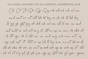 Bernandes Script, a Handwritten Font by Strong.co (Thumbnail 6 of 8)