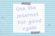 Nostalgia Aesthetic Handwritten Font, a Handwritten Font by Studio C (Thumbnail 2 of 6)