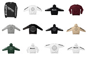 Crewneck Mockup Package, a Hoody Mockup by Jacober Design (Thumbnail 9 of 16)