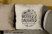 Mother and Daughter Best Friend SVG, a Graphic by Applied Arts (Thumbnail 10 of 12)