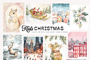 Cute Kids Christmas Prints, a Graphic by SunnyAfternoons (Thumbnail 6 of 10)