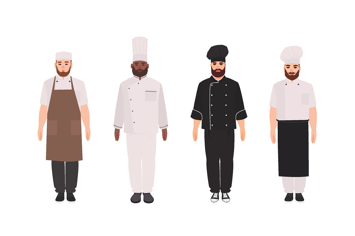 Chef and cook set, a Food Illustration by Good Studio (Photo 2 of 7)