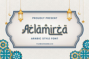 Azlamirza - Arabic Font, a Font by Flawless And Co (Thumbnail 1 of 10)