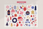 Cheerful Christmas Kit, a Seasonal Illustration by miumiu (Thumbnail 5 of 15)