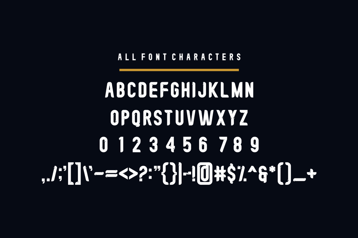 Pluncers Font, a Sans Serif Font by albert_kalingga (Photo 4 of 6)