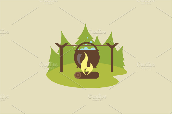 Vector Campfire