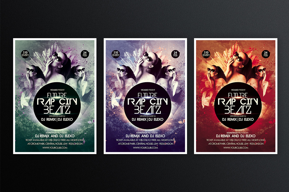 Trap City 2, a Flyer Template by What a Story (Photo 2 of 5)
