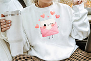 Kawaii Valentine's CLIPART, an Illustration by Sublimation Artist (Thumbnail 4 of 6)