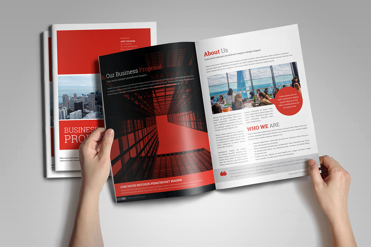 Project Proposal Template V5, a Brochure Template by JanySultana (Photo 11 of 14)