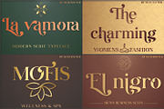 SALE! Mega Bundle 15+ Branding Fonts, a Serif Font by MchCrafter (Thumbnail 5 of 18)