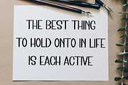 Ontime, a Sans Serif Font by FreshTypeINK (Thumbnail 2 of 7)