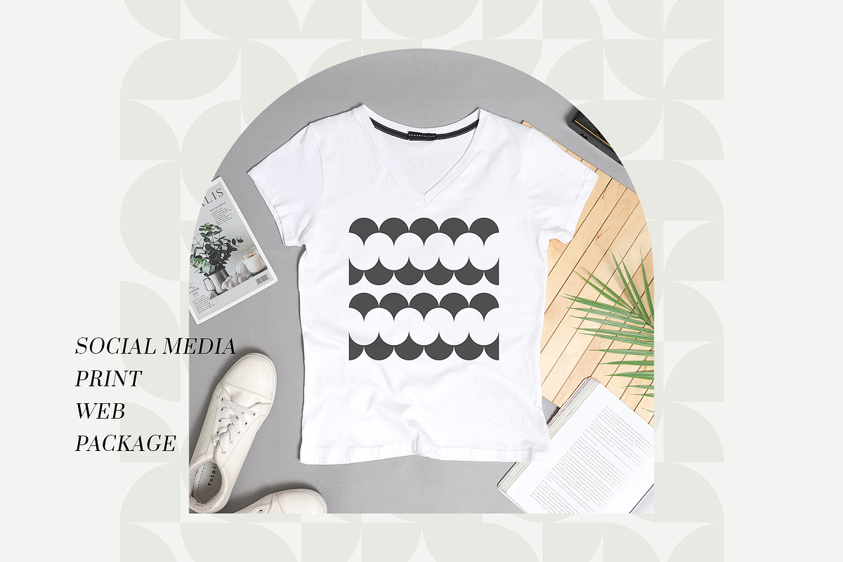 BAUHAUS GEOMETRY SEAMLESS PATTERNS, a Texture Graphic by Creativemaker (Photo 7 of 12)