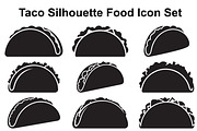 Stuffed Taco Silhouette Collection, an Object Graphic by Designer_Momina (Thumbnail 1 of 3)