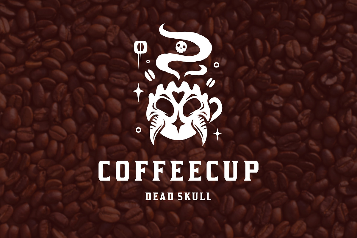 Devil Coffee Mug Logo Template, a Branding & Logo Template by vectorwithin (Photo 3 of 3)