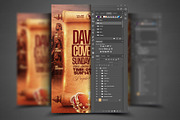 Davidic Covenant Church Flyer Templa, a Social Media Template by church flyer templates (Thumbnail 5 of 10)
