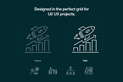 Corporate Finance Icon Set, an Outline Icon by Prosymbols (Thumbnail 3 of 8)