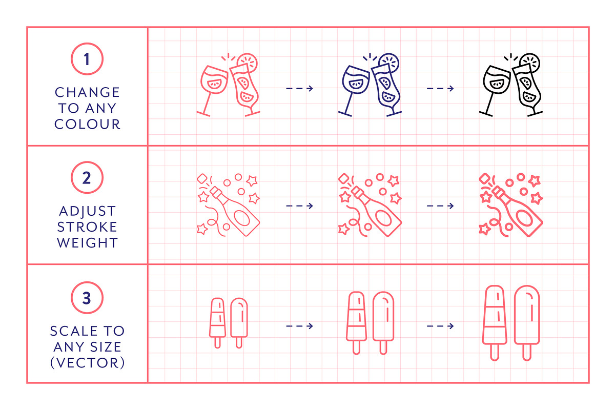 4x Mega Bundle (25% off) Line Icons, an Outline Icon by Made by Made (Photo 11 of 25)