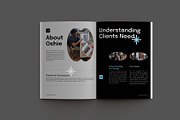 Blue Project Proposal, a Stationery Template by Neermana (Thumbnail 2 of 10)
