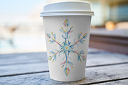Winter Snowflakes PNG, a Seasonal Illustration by Markicha Art (Thumbnail 5 of 6)