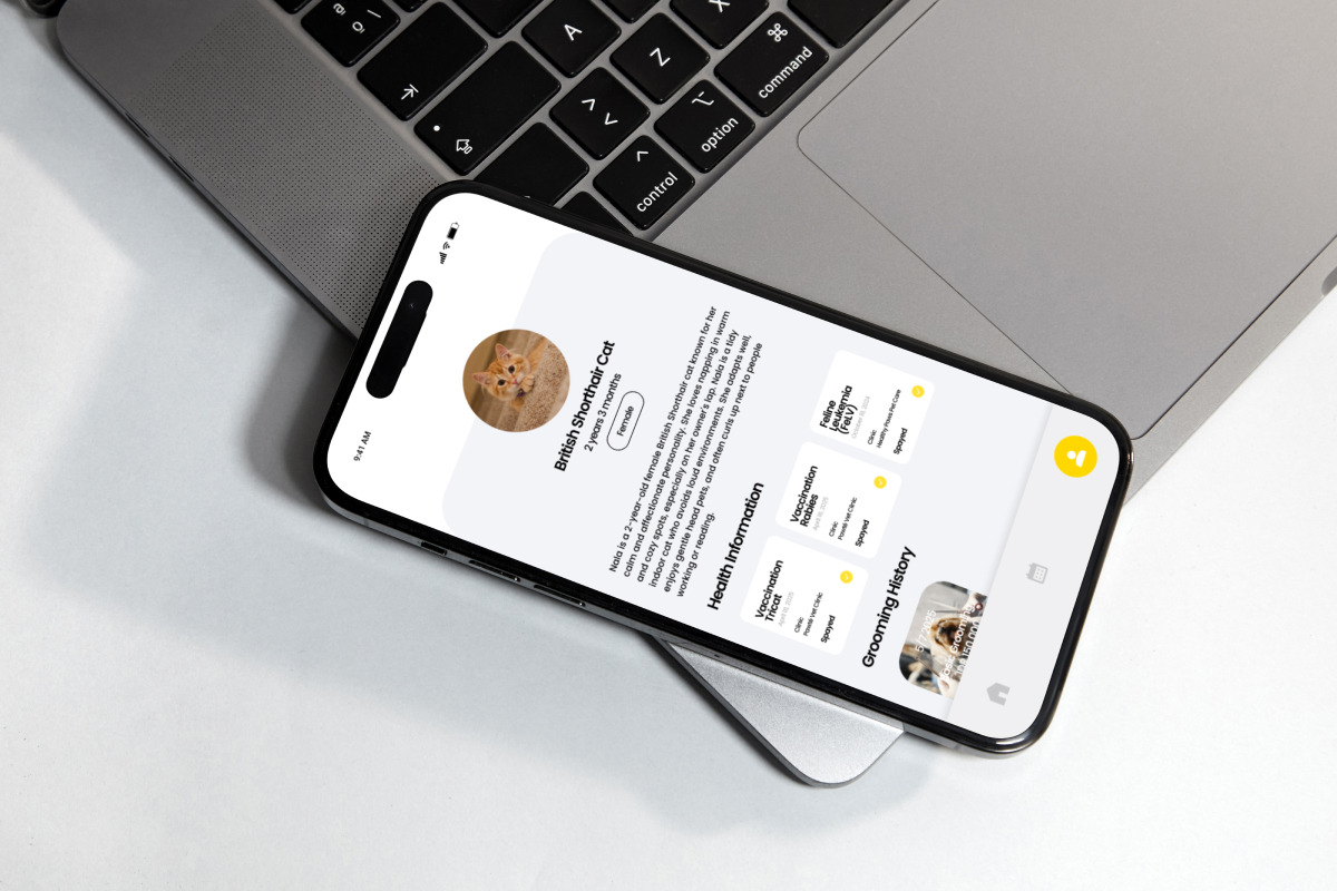 Pawte – Pet Grooming App Design, an App Template by twinstd (Photo 5 of 5)