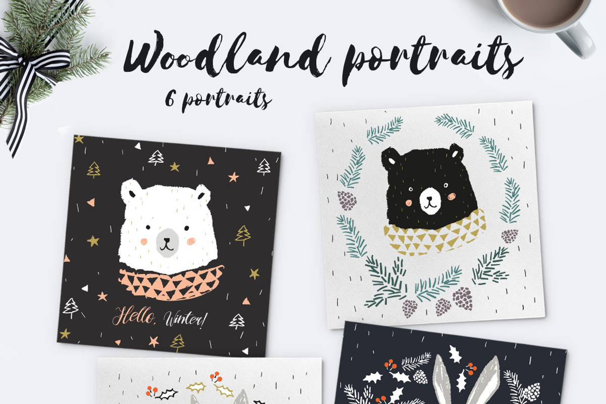 Woodland portraits, an Animal Illustration by OJardin (Photo 2 of 3)