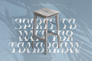 Stragie - Display Font, a Serif Font by Maculinc Type (Thumbnail 5 of 12)