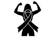 Cancer Health Support Symbols Set, a Healthcare Illustration by Designer_Momina (Thumbnail 9 of 16)
