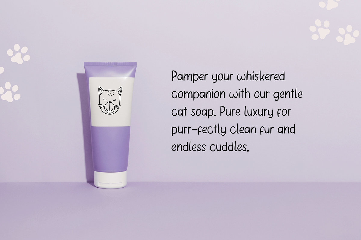 Cozy Kitten Handwriting Font, a Handwritten Font by Suntype | Sunshine Std (Photo 9 of 11)