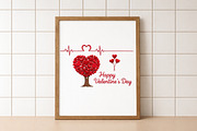 Happy Valentine’s Day Patch PNG, an Illustration by DreamArtGraphic (Thumbnail 3 of 4)