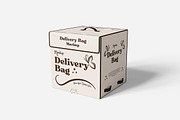 Photorealistic Delivery Bag Mockup, an Advertising Mockup by Indah (Thumbnail 3 of 6)