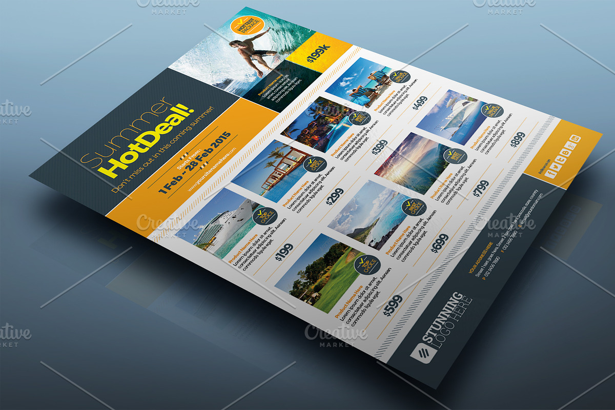 Multipurpose Product Promotion Flyer, a Flyer Template by KitCreativeStudio2 (Photo 3 of 5)