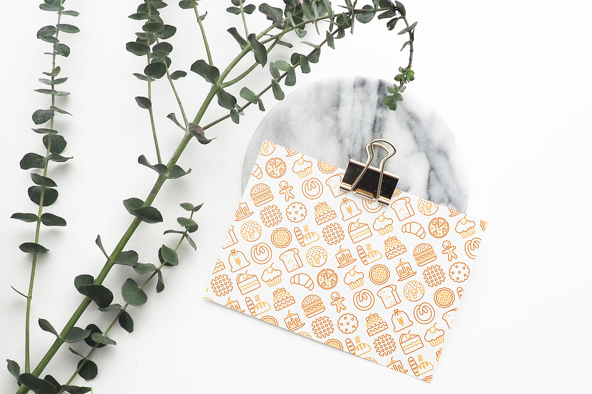 Bakery Patterns Collection, a Pattern Graphic by Alex Blogoodf (Photo 4 of 8)