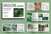 Botanical Magazine Template, a Magazine Template by ContestDesign (Thumbnail 1 of 5)