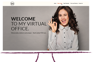 Hello! Pro 3, a WordPress Template by Build my brandiD