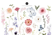 Watercolor Flower - Calm Blossom, a Decorative Illustration by Beigetime (Thumbnail 4 of 16)